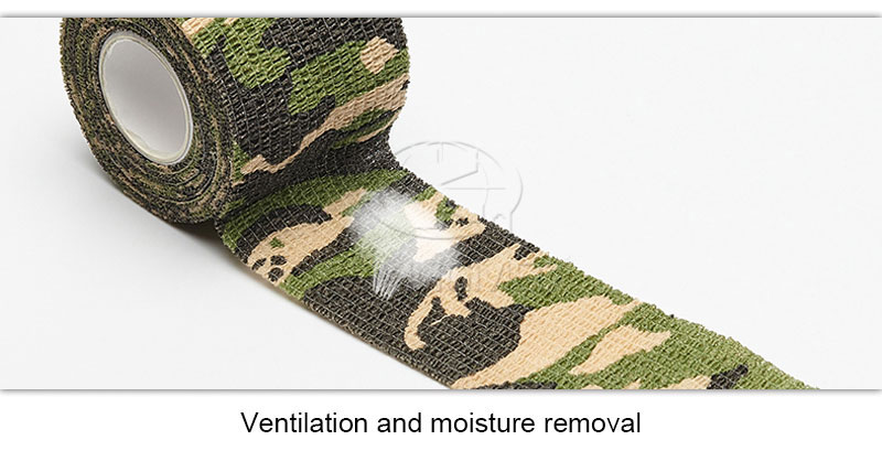 Bandage élastique auto-adhésif camouflage